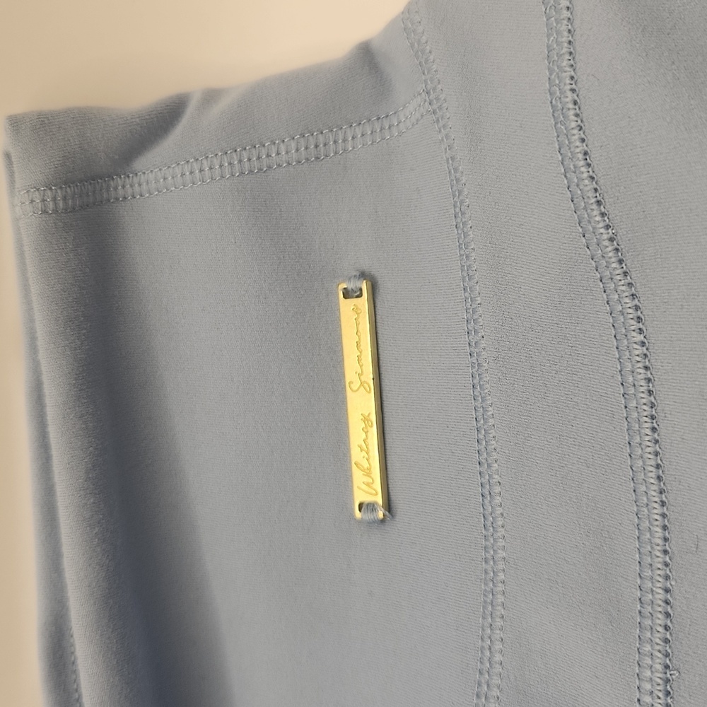 Gymshark Whitney Simmons  Edition Ladies Athleisure Shorts Blue High Waist 💙 - Picture 2 of 6